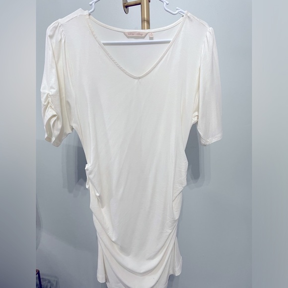 EUC Soft Surroundings ruching tunic top size medium - Picture 1 of 5